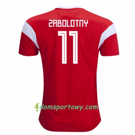 Koszulka Rosja Zabolotny 11 Domowe Koszulki Piłkarskie Mistrzostwa Świata 2018